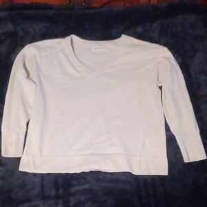 Lucky Brand Off-White V-Neck Sweater